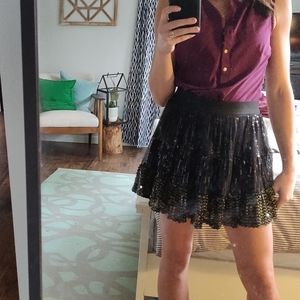 Sequin and Sparkle Skater Skirt